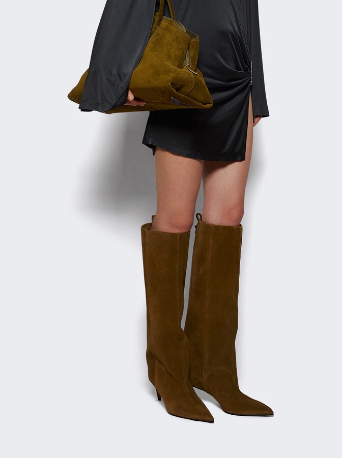 ATTICO Lea Boot 65mm Military Green