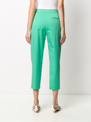 Love Moschino Tapered Cropped Trousers