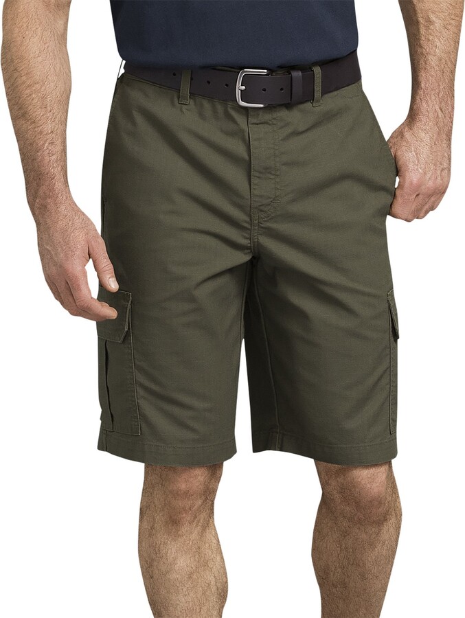 dickies slim fit 11 inch flex work short