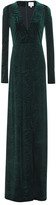Thumbnail for your product : Galvan Winter Velvet-jacquard Gown
