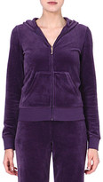 Thumbnail for your product : Juicy Couture Velour zip-through hoody