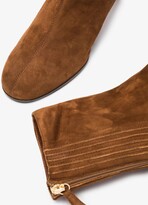 Thumbnail for your product : Aquazzura Brown Saint Honore 50 Suede Ankle Boots