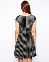 Thumbnail for your product : Oasis Stripe Chevron Dress