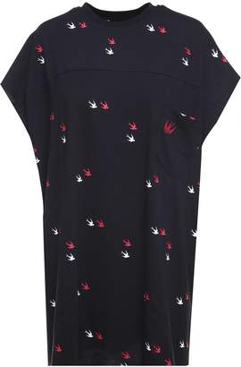 McQ Deco Swallow Cotton-jersey T-shirt Dress