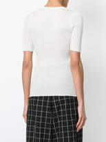 Thumbnail for your product : Alexander Wang T By shortsleeved knitted top
