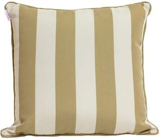 Indo Soul Indosoul Striped Outdoor Cushion, Beige, White