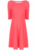 Thumbnail for your product : Patrizia Pepe boat-neck A-line dress