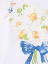 Thumbnail for your product : MonnaLisa daisy bouquet T-shirt