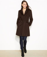 Thumbnail for your product : Calvin Klein Single-Breasted Wool-Cashmere-Blend Coat