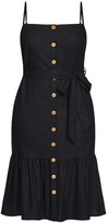 Thumbnail for your product : City Chic Wild Buttons Dress - black