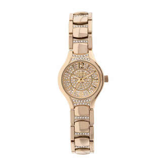 Elgin Womens Gold Tone Bracelet Watch-Eg10007g