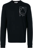Thumbnail for your product : McQ glyph embroidered icon pullover