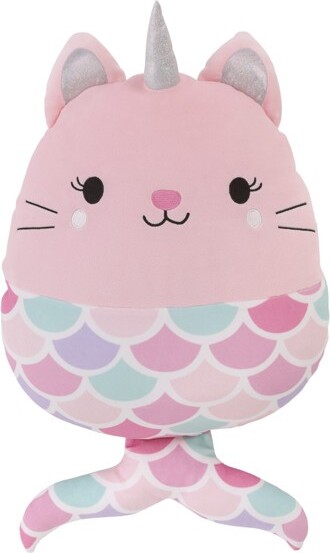 Everything Kids EverythingKidsMermaidKittyUnicornPink,Aqua,andLavenderSquishyToddlerPillow