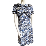 Thumbnail for your product : Rochas Floral Print Silk Dress