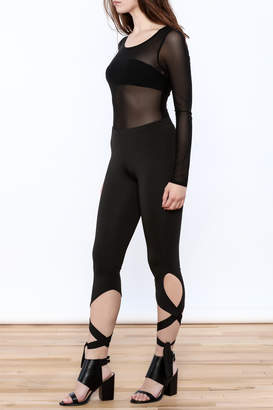 Sweet Claire Ankle Tie Leggings