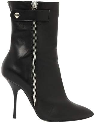Giuseppe Zanotti \N Black Leather Ankle boots