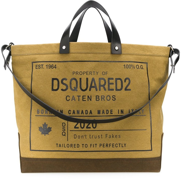 tailored oversized tote bag