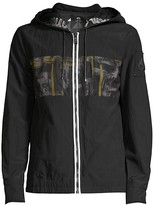 Thumbnail for your product : Moose Knuckles University Graphic Windbreaker Jacket