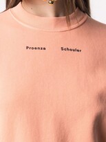 Thumbnail for your product : Proenza Schouler NY logo-print sweatshirt
