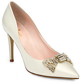 Thumbnail for your product : Kate Spade Pezz Satin Pumps