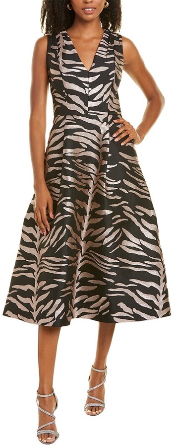 kay unger midi dress