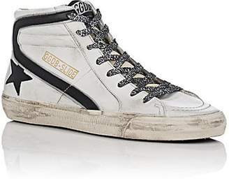 Golden Goose Women's Slide Leather Sneakers - White