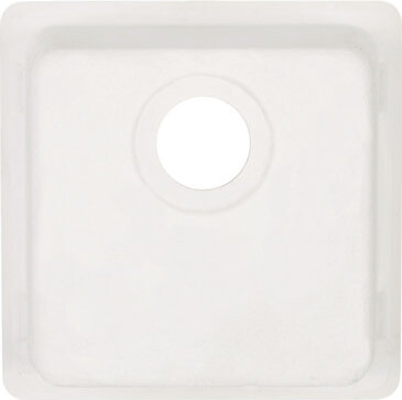 Signature Hardware Totten 17'' Single Bowl Granite Undermount Kitchen Sink