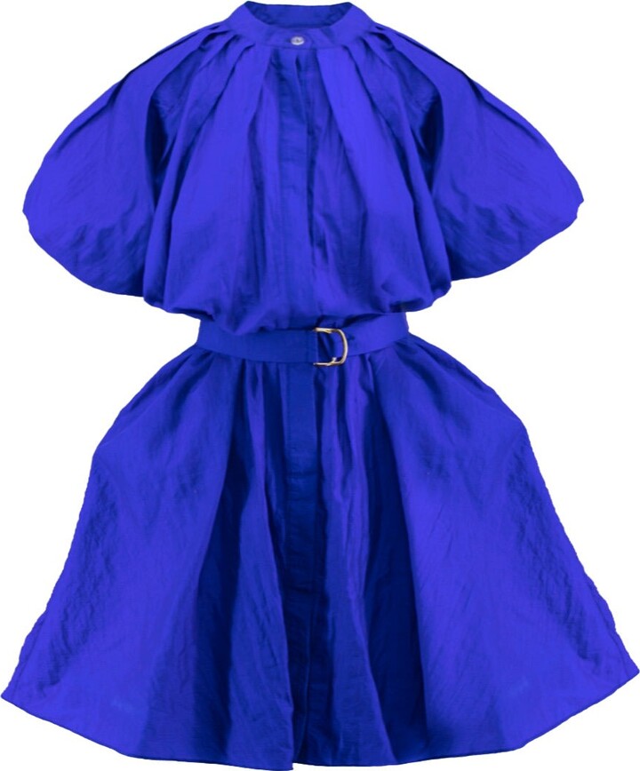 Electric Blue Mini Dress