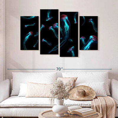 Ebern Designs Brampt Japanese Sea Nettles