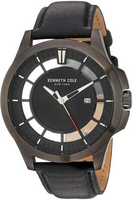 Kenneth Cole New York Men's 10029297 Transparency Analog Display Japanese Quartz Watch