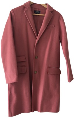 ralph lauren pink coat