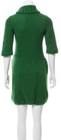 Thumbnail for your product : Miu Miu Turtleneck Sweater Dress