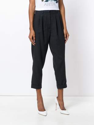 MM6 MAISON MARGIELA cropped tailored trousers
