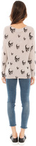 Thumbnail for your product : Dexter Skull Cashmere Multi Crew Neck Sweater