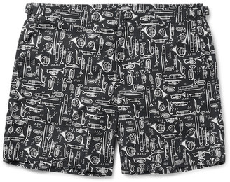 Dolce & Gabbana Mid-Length Printed Swim Shorts