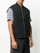 Thumbnail for your product : Acne Studios Bi-colour zipped vest