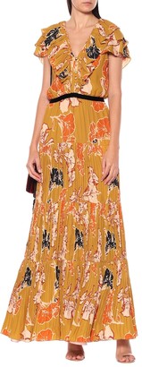 Johanna Ortiz Golden Blossom maxi dress