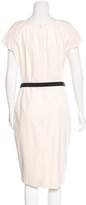 Thumbnail for your product : Christian Dior Belted Sheath Dress