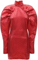 Thumbnail for your product : Rotate by Birger Christensen Lvr Exclusive Kim Lurex Mini Dress