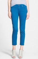 Thumbnail for your product : AG Jeans 'Stilt' Crop Cigarette Jeans (Full Moon Blue)