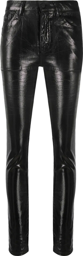 Metallic black jeans Clearance