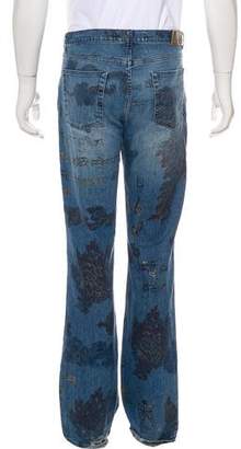 Just Cavalli Embroidered Relaxed Jeans
