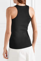 Thumbnail for your product : Gold Sign The Rib Stretch-knit Tank - Black