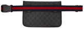 Thumbnail for your product : Gucci Black GG Belt Bag