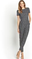 Thumbnail for your product : Love Label Heart Printed Jumpsuit