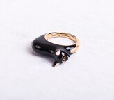Thumbnail for your product : Chic Pig - Nerone Cat Black Ring