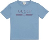 Thumbnail for your product : Gucci Children Logo cotton T-shirt
