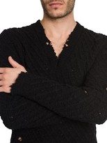 Thumbnail for your product : Dolce & Gabbana Distressed V-Neck Sweater