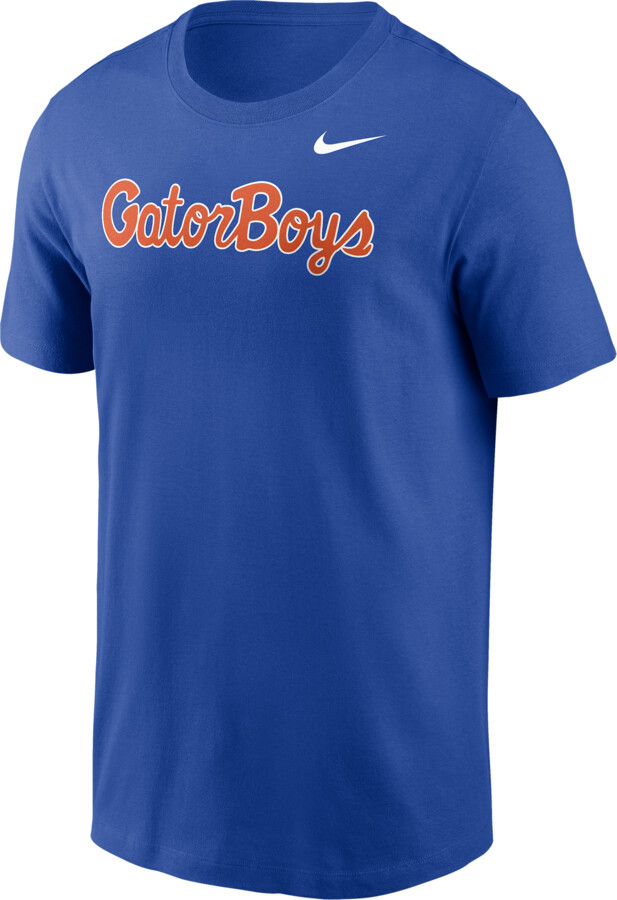 Nike Florida Gator Boys Men's College T-Shirt in Blue | N1994EVUFN-MT2