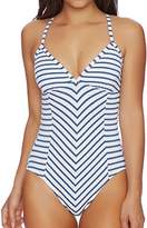 Thumbnail for your product : Splendid Women's Chambray All Day Soft Cup One Piece Swimsuit